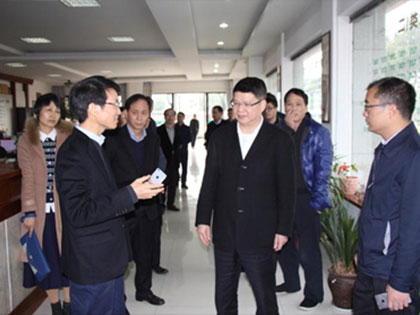 District Party Secretary Shen Zhijiang investigates Xingfa Group