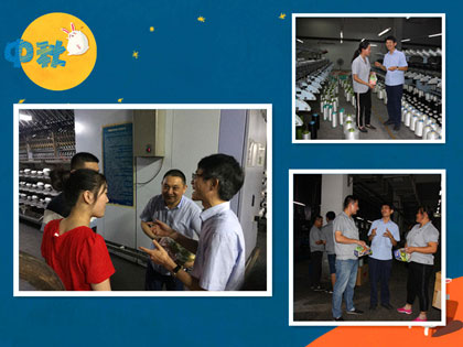 Caring about employees and loving the front line——Comrade Li Xingjiang, chairman of the group, went deep into the workshop to express condolences to employees