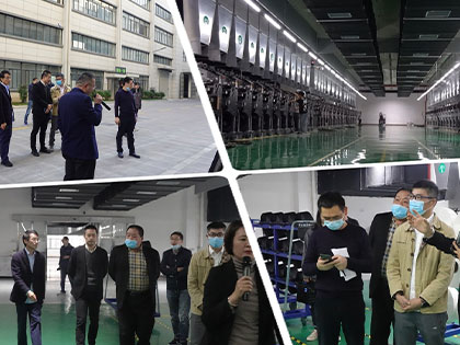 Zhejiang Beautiful Town Construction Office visited Chengbang High-tech for the inspection and acceptance of Qianqing Street